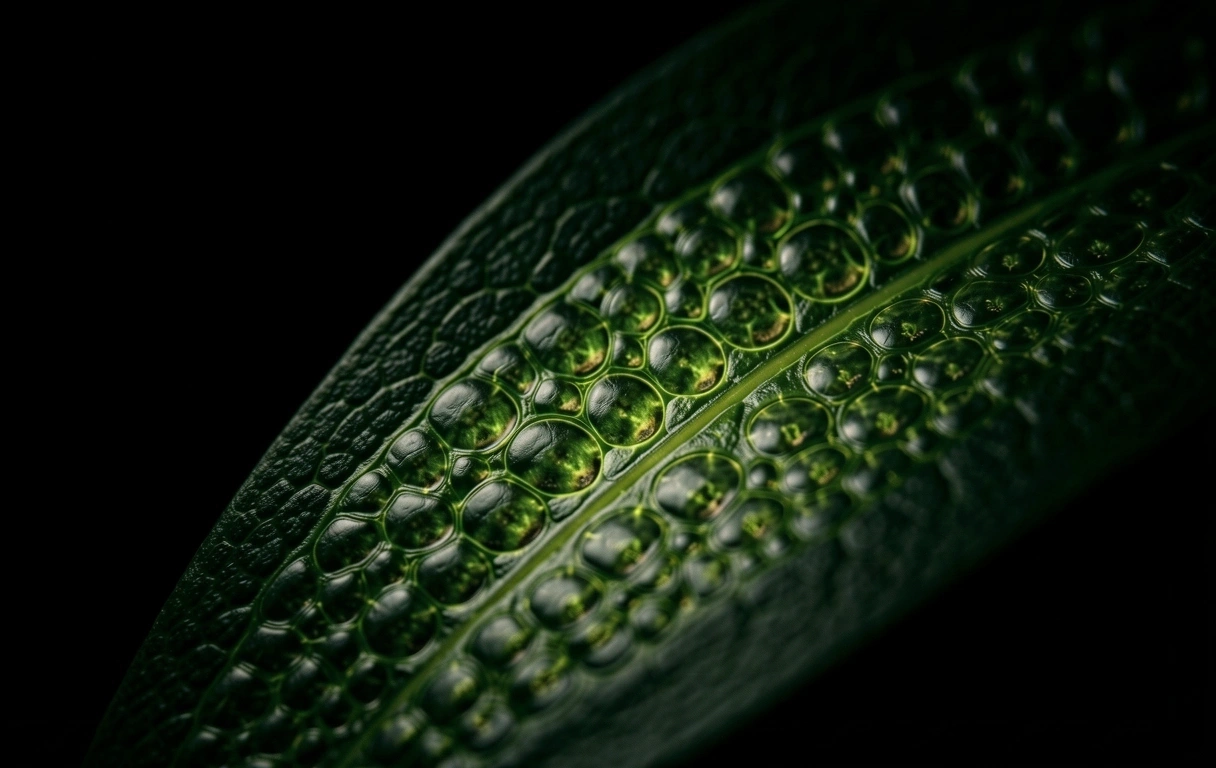 Botanische Zellstruktur